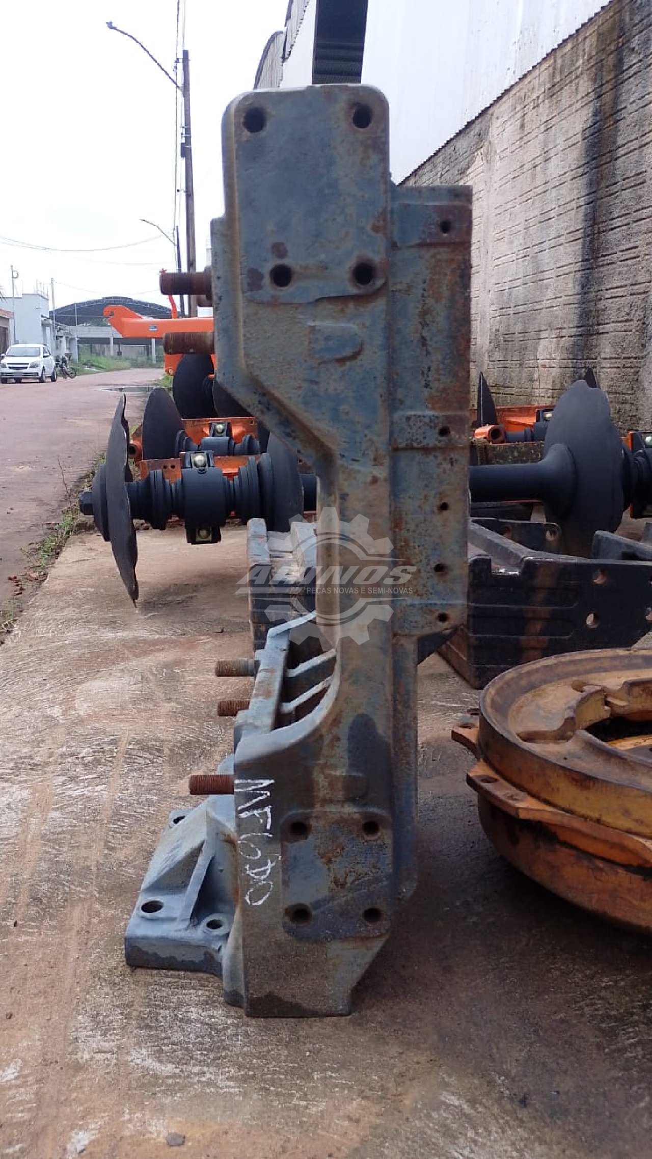 SUPORTE PARA EIXO DIANTEIRO PARA TRATORES MF 660/680